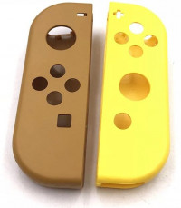 Силиконовый чехол на контроллеры Joy-Con (правый и левый) (Joy-Con Silicon Case) Золотой/Желтый (Switch)