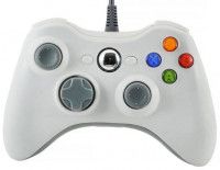 Геймпад проводной Xbox 360 Wired Controller (White) Белый (Xbox 360/PC)