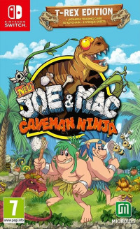 New Joe and Mac: Caveman Ninja T-Rex Edition (Switch)