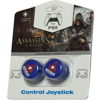 Накладки на стики для геймпада DualSense/DualShock 4 DH Assassins Creed\D07 (2 шт) Синий (Blue) (PS5/PS4)