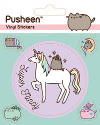 Наклейки Pyramid: Мифический (Mythical) Кот Пушин (Pusheen) (PS7377) 5 шт
