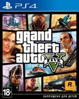 GTA: Grand Theft Auto 5 (V) Русская Версия (PS4) USED Б/У
