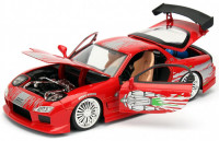 Машинка Jada Toys: 1993 Мазда РХ-7 ФД3С-Вайд Боди (1993 Mazda RX-7 FD3S-Wide Body 1:24) Форсаж (The Fast and the Furious) (98338) 20 см