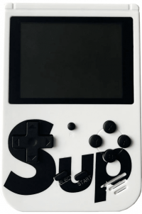 Портативная игровая приставка Retro FC SUP (400 в 1) + 400 встроенных игр (Белая)