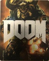 DOOM Steelbook Cyberdemon (БЕЗ ИГРЫ) (PS4) USED Б/У