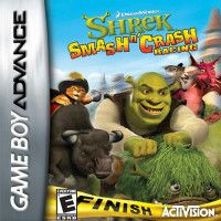 Shrek Smash n' Crash Racing (GBA)  Game boy