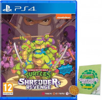 TMNT Teenage Mutant Ninja Turtles (Черепашки Ниндзя): Shredder's Revenge + Брелок + Буклет (PS4)