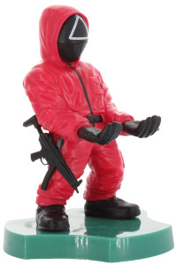 Фигурка подставка для геймпада/телефона Cable Guys Holdems Mini: Солдат в маске (Masked Soldier) НЕТФЛИКС Игра в Кальмара (NETFLIX Squid Game) (896828) 10 см