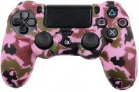    Controller Silicon Case   Sony Dualshock 4 Wireless Controller Camouflage Pink ( ) (PS4) 