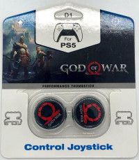 Накладки на стики для геймпада DualSense FPS God of War\D1 (2 шт) (PS5)