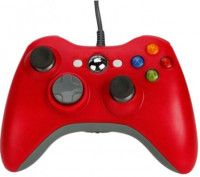    Xbox 360 Wired Controller (Red)  (Xbox 360/PC) 