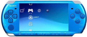 Sony PlayStation Portable Slim Lite PSP 3000 Carnival Blue (Голубая) (REF)