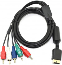 Компонентный аудио/видео кабель AV (Component AV) (PS2/PS3) (OEM)