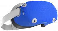 Силиконовый чехол для очков Oculus Quest 2 Синий (Blue)