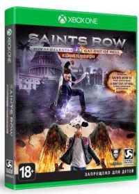 Saints Row 4 (IV): Re-Elected and Gat Out of Hell Русская Версия (Xbox One) USED Б/У