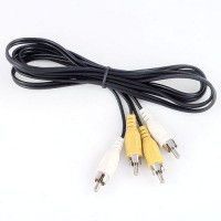  AV  (Composite Cable) (2 RCA x 2 RCA) 