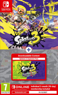 Splatoon 3 + Season Pass + Nintendo Switch Online Membership 3 месяца Русская Версия (Switch)
