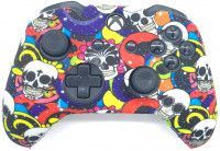 Защитный силиконовый чехол Controller Silicon Case для геймпада Microsoft Xbox Wireless Controller Череп Клоуна (Xbox One)