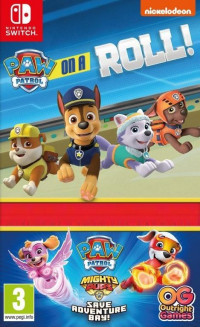PAW Patrol: On a Roll (Щенячий патруль) + PAW Patrol: Mighty Pups Save Adventure Bay (Щенячий патруль: Мега-щенки спасают Бухту Приключений) (Switch)