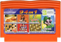 Сборник игр 94 в 1  KD-6139 (Five Chess /Jewellery /Mahjong 2 /Mario Brother /Lode Runner /Urban Champion) (8 bit)