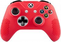 Защитный силиконовый чехол Controller Silicon Case (Non-Slip) для геймпада Microsoft Xbox Wireless Controller Красный (Xbox One/Series X/S)