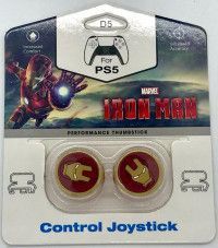 Накладки на стики для геймпада DualSense FPS Iron Man\D5 (2 шт) (PS5)