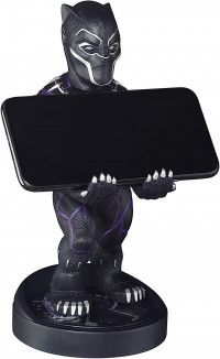 Фигурка подставка для геймпада/телефона Cable Guys: Черная Пантера (Black Panther) Мстители (Avengers) 20 см