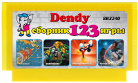 Сборник игр 123 в 1 (8b3240) Русская Версия (8 bit)