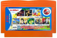 Сборник игр 450 в 1 (A-450) CASTLEVANIA 2+N.TURTLES+CHIP and DALE 1,2+TANK 90+CONTRA 1-8+LODE RUNNER+DONKEY KONG+ (8 bit)