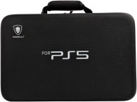 Сумка для хранения и перевозки игровой приставки Sony PlayStation 5 и геймпадов Travele Deadskull Black (Черный) (PS5)