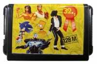 Сборник игр 32 в 1 BS3201 (ArielM+Flinst+TazMania+...) Русская Версия (16 bit)