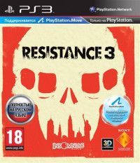 Resistance 3 Русская Версия с поддержкой 3D для PlayStation Move (PS3)