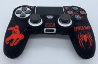 Защитный силиконовый чехол Controller Silicon Case для геймпада Sony Dualshock 4 Wireless Controller Spider-Man (Человек-Паук) (PS4)