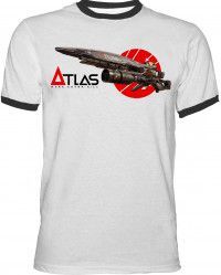 Футболка Gaya Borderlands 3 Atlas (Бордерлендс 3 Атлас) Мужская, Белая, Размер L