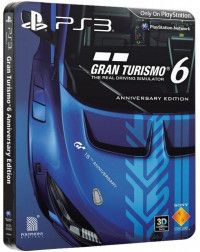   Gran Turismo 6 Steelbook Edition   (PS3)  Sony Playstation 3