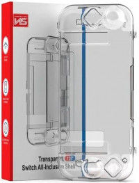 Защитный пластиковые кейс для консоли Switch c открывающейся крышкой 125 Switch All Inclusive Shell Transparent (Switch)