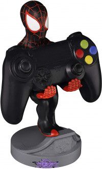 Фигурка подставка для геймпада/телефона Cable Guys: Человек-Паук Майлз Моралес (Miles Morales Spiderman) Марвел (Marvel) (CGCRMR300132)