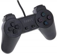 Геймпад проводной (Черный) (PS One)