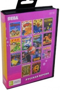 Сборник игр 14 в 1 B-14 RAMBO 3/ TINY TOON/ FLINSTONE/ TAZ MANIA/ CHASE HQ 2 (16 bit)