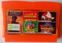 Сборник игр 4 в 1 (YH 8025) (RAILROAD PIONEER+GHOST BUSTERS+BACK TO FUTURE+WONDERFUL WIZARD) (8 bit)
