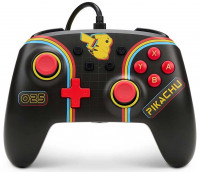 Геймпад проводной PowerA Enhanced Wired Controller for Switch Оригинал Pikachu Arcade (Switch)