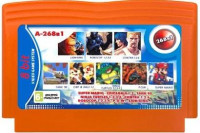 Сборник игр 268 в 1 A-268в1 S.MARIO+CHIPandDALE 1.2+TANK 90+NINJA TURTLES 1.2.3.4+CONTRA 1.2.6+ROBOCOP 1.2.3.4+. (8 bit)