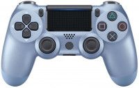 Геймпад беспроводной DualShock 4 Wireless Controller (v2) Titanium Blue (Титановый голубой) (PS4)