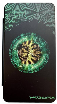 Кейс для хранения 24 игровых картриджей Zelda: Tears of the Kingdom Зеленый (Green) (Switch)