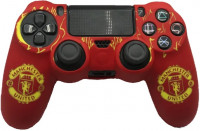 Защитный силиконовый чехол Controller Silicon Case для геймпада Sony Dualshock 4 Wireless Controller Manchester United (Манчестер Юнайтед) (PS4)