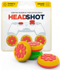 Накладки на стики (кастомизированные) для беспроводного геймпада Sony Dualshock 4/DualSense Honey RAINBO (PS4/PS5)