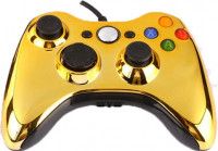    Xbox 360 Wired Controller (Chrome Gold)   (Xbox 360/PC) 