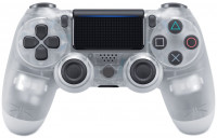 Геймпад беспроводной DualShock 4 Wireless Controller (v2) Crystal (Прозрачный) (PS4)