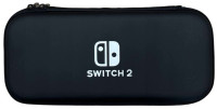 Чехол для приставки Nintendo Switch 2 (smooth) Black (Черный) (Switch 2)
