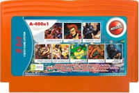 Сборник игр 400 в 1 (A-400) CONTRA 1-6+CHIP and DALE 1,2+M.K.4+STREET FIGHTER+N.TURTLES+P.O.W.+ROBOCOP+90 TANK(8 bit)